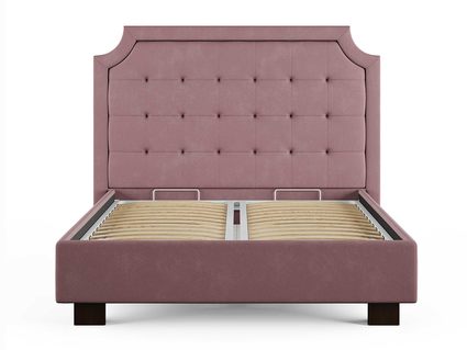 Кровать Сонум Elysium Экокожа Коричневый (с подъемным механизмом)