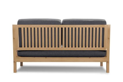 Диван Арско Норман М двухместный черный 