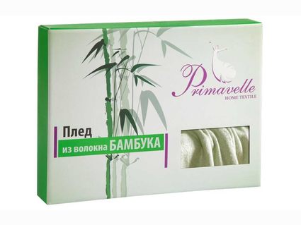 Плед Primavelle Bamboo (оливковый) 789