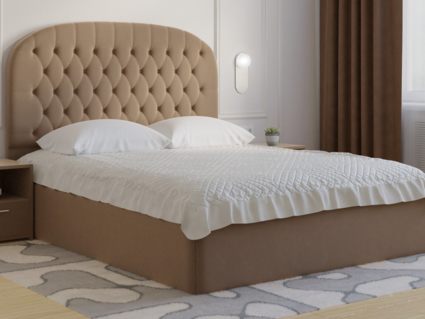 Кровать Lonax Венеция велюр Dolly-13 (с подъемным механизмом) 120х195