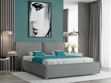 Кровать Nuvola Verde Next 001 (с основанием) 180х200