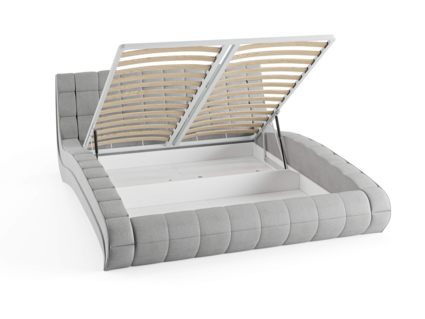 Кровать Сонум Milano Кашемир Латте (с подъемным механизмом) 180х200