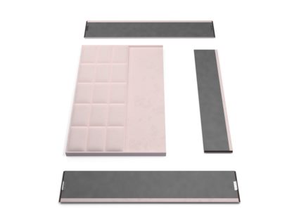 Кровать Lonax Адель велюр Dolly-3 160х195