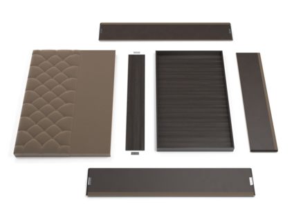 Кровать Lonax Элоиза велюр Dolly-2 (с подъемным механизмом) 140х195