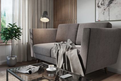 Диван Арско Гуннар двухместный серый