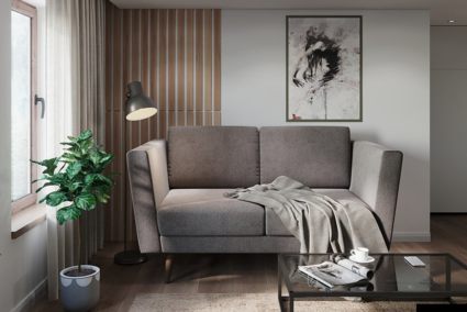 Диван Арско Гуннар двухместный серый