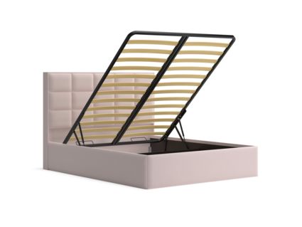 Кровать Lonax Адель велюр Dolly-1 (с подъемным механизмом) 180х190