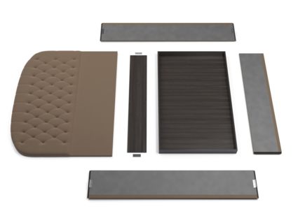 Кровать Lonax Венеция велюр Dolly-13 (с подъемным механизмом) 120х195