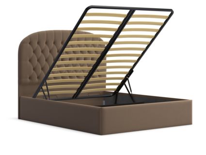 Кровать Lonax Венеция велюр Dolly-13 (с подъемным механизмом) 120х195