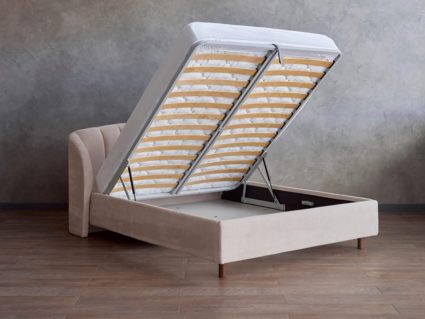 Кровать Сонум Valencia Кашемир Латте (с подъемным механизмом) 160х200