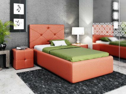 Кровать Nuvola Olivia Velutto 26 120х190