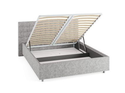 Кровать Сонум Siena Кашемир Латте (с подъемным механизмом) 90х190
