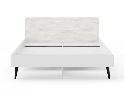 Кровать Сонум Ines Ясмунд + белый 140х190