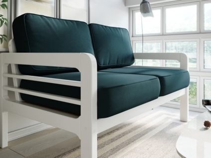 Диван Арско Бергер Мини двухместный зеленый