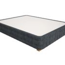 Кровать Mr.Mattress Twin Box велюр Grey 200х190