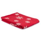 Плед Tkano New Year Essential Fluffy snowflakes 130х180