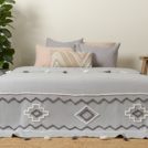 Покрывало Tkano Ethnic с этническим орнаментом 180х250